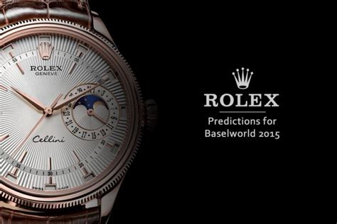 prezzo rolex baselworld 2015|See the best watches of Baselworld 2015 .